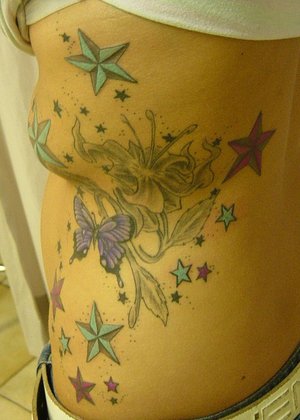 Sexy Women Tattoos With Side Body Tattoo Ideas Especially Butterfly Tattoo