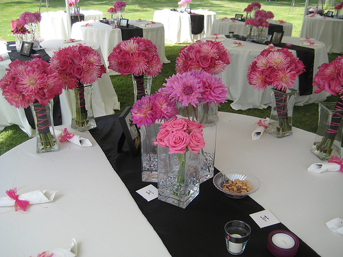 Hydrangea Wedding Centerpieces