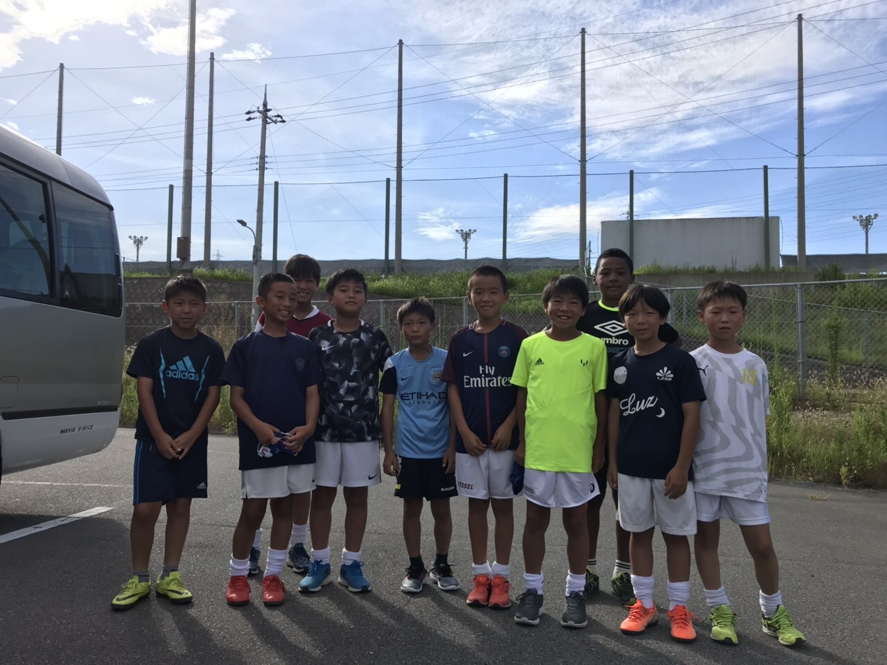 ヴィッセル神戸 サッカースクールブログ ヴィッセルスーパークラスu11名古屋キャンプ 初日