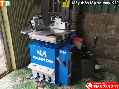 Máy ra vào lốp xe máy giá rẻ Kannon K20