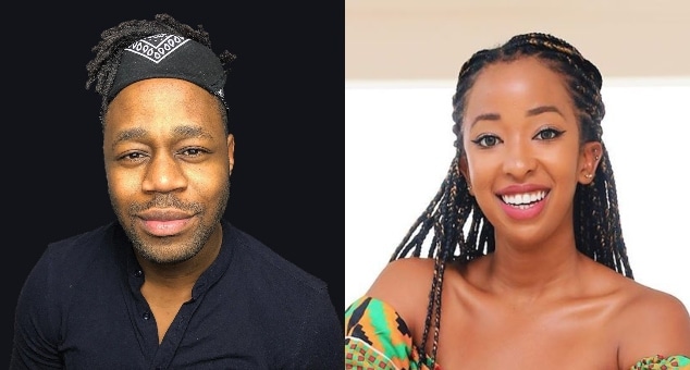 Blogger Edgar Obare and Vlogger Natalie Tewa photo