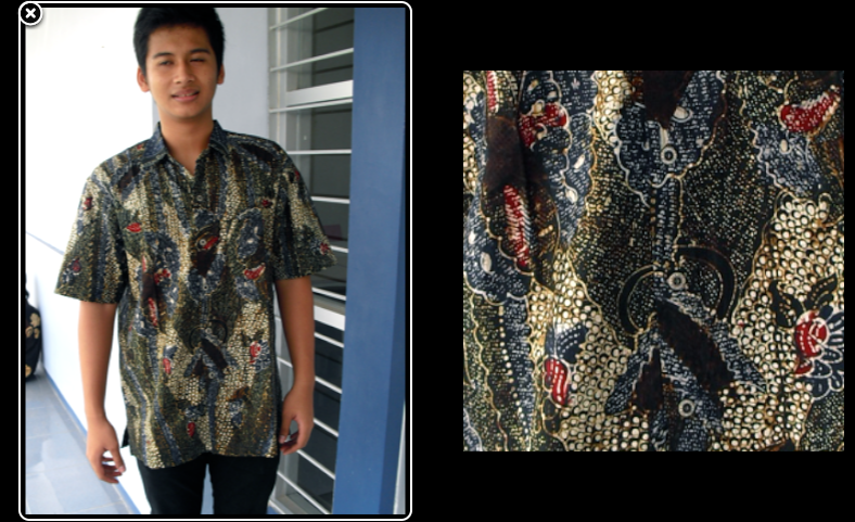 a glimpse of Batik  Indonesia Motif  Batik  Dalam Baju