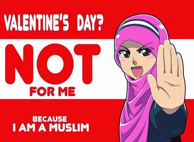 Gambar Merayakan Valentine Haram Bagi Islam