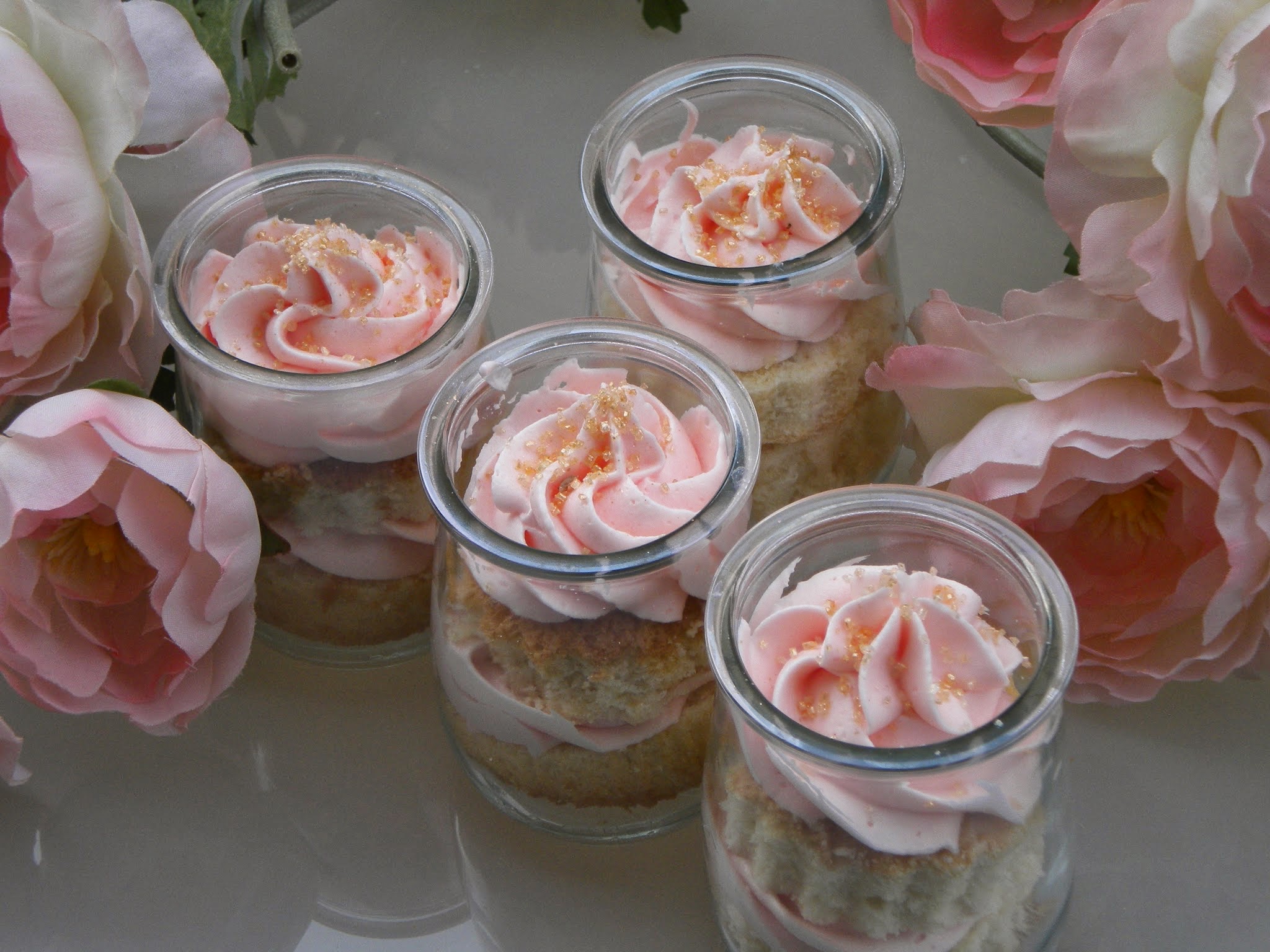 Cupcakes en jarras!!!
