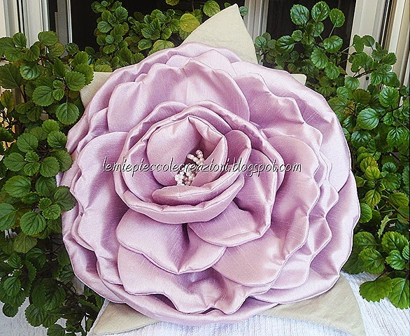 peonia di stoffa