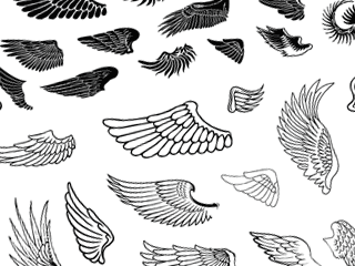 Ahkslog 翼のベクターイラスト Ahkslog 翼のベクターイラスト