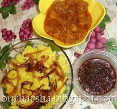 kappa puzhukku and spicy chicken curry  (4)