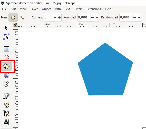 Dasar Cara Membuat Objek Di Inkscape 1.0