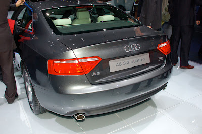 Audi A5 and S5 at the 2007 New York Auto Show