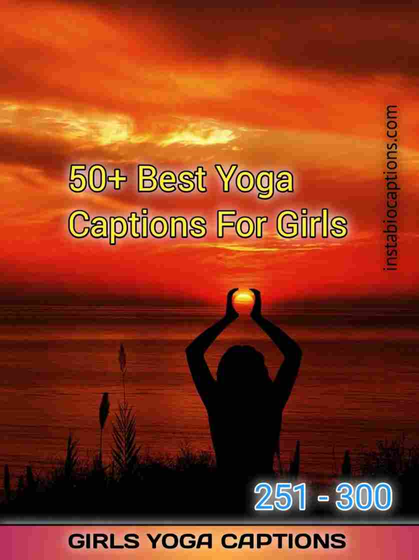 Best Yoga Captions For Girls