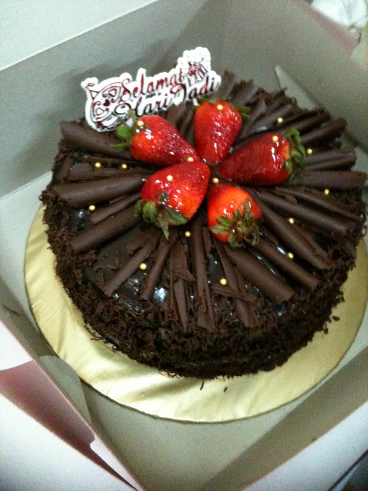 Fatimah Home Made Cakes: Happy Birthday - Tempahan Kek 