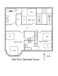 Floor Plan of a House with Minimalist Style 