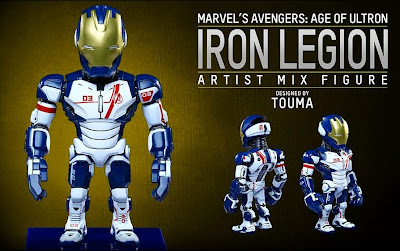 Marvel’s Avengers Age of Ultron Artist Mix Figures Series 2 by Touma & Hot Toys - Iron Legion