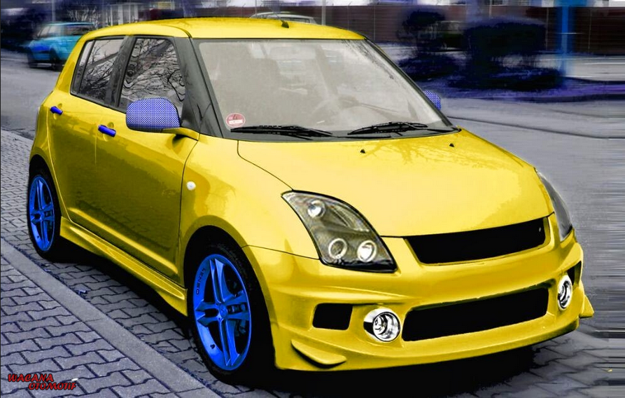  Gambar  Modifikasi Mobil  Suzuki  Swift  Terbaru 2021