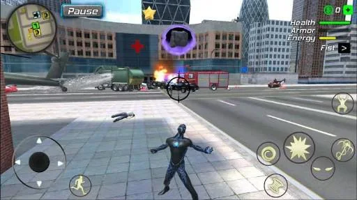 Black Hole Hero Mod Apk gameplay