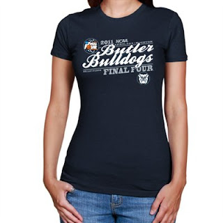 2011 Butler Bulldogs Women's Final Four T-shirt