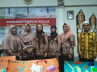 PTK MIN 11 HSS IKUTI WORKSHOP DISPLAY KELAS