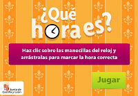 http://www.educa.jcyl.es/educacyl/cm/gallery/Recursos%20Infinity/juegos/que_hora_es/que_hora_es.htm