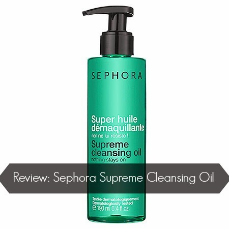 Sephora Supreme Cleansing Oil review, @girlythingsby_e