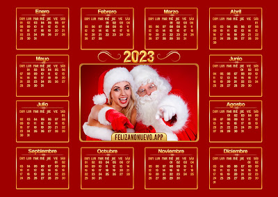 calendarios 2023 de navidad