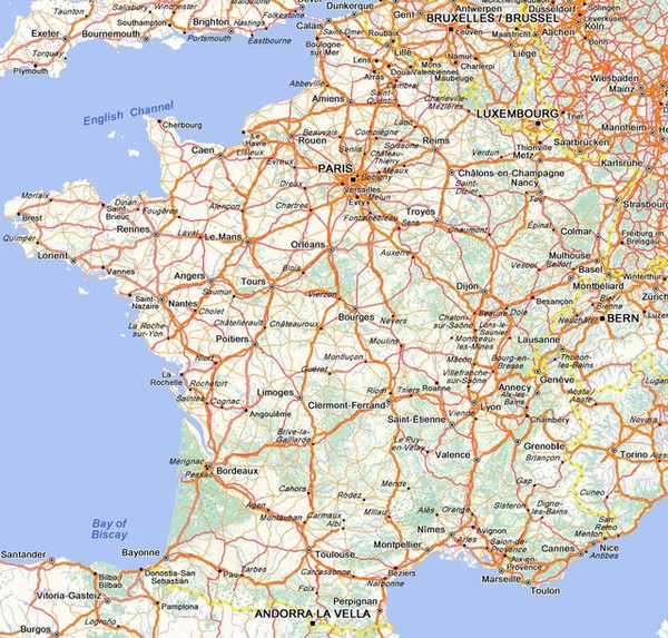 Carte routière d’Espagne – plastifiée | Borch Map – La ...