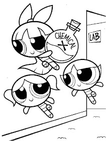 Powerpuff Girls coloring pages