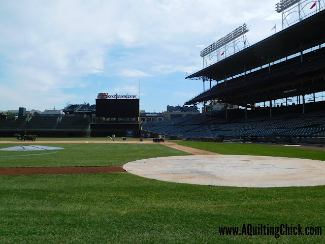  A Quilting Chick - First Baseline at Wrigley