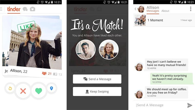 Tinder application
