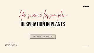 Life science lesson plan on Respiration in plants || Download lesson plan on respiration in plants