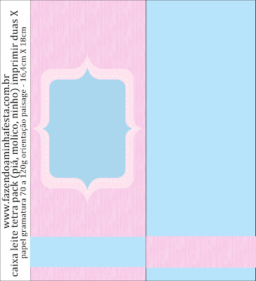 Pink and Light Blue: Free Printables Boxes.