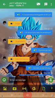 BBM MOD Goku Delta 3.7.0, BBM 3.0.1.25 Apk Terbaru 2016