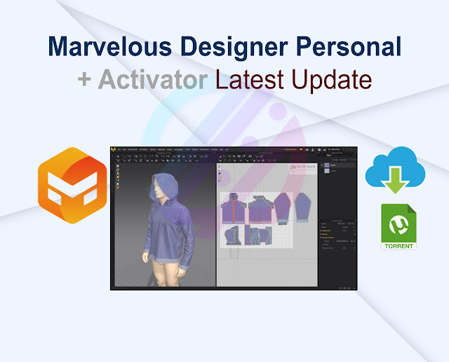 Marvelous Designer 12 Personal 7.3.131.45903 + Activator Latest Update