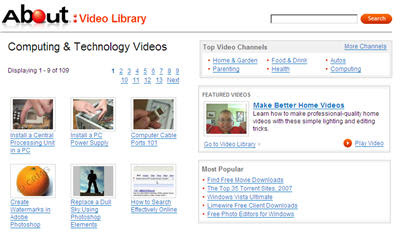 About.com Video Guides