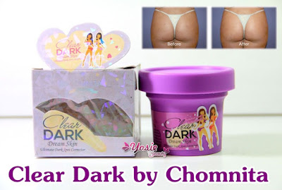 Clear Dark By Chomnita Pemutih Bokong Pantat dan Slangkangan
