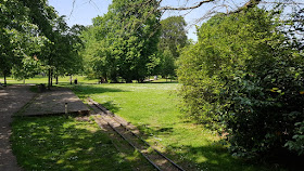 Pavilion Gardens Miniature Railway in Buxton