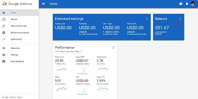 how to add bank account details in google adsense