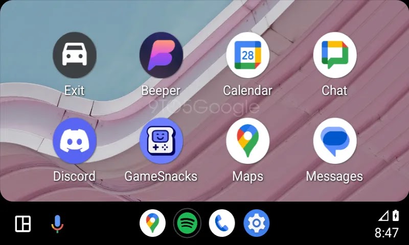 Android Auto adesso mostra lo sfondo dello smartphone