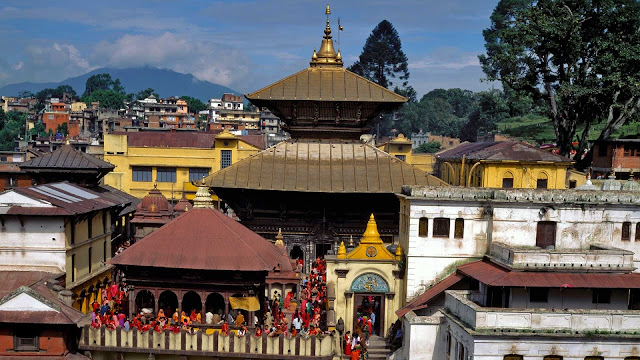 celebrating mahashivaratri in  nepal
