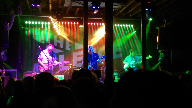 This is a picture of Teenage Fanclub at Bristol Fleece venue