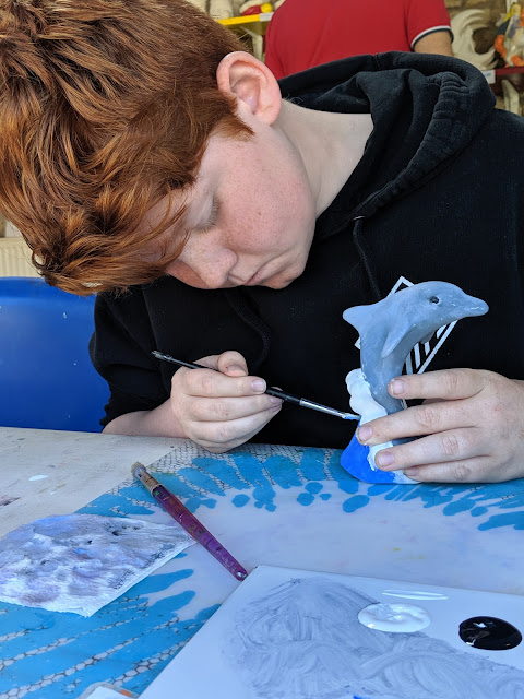 Things to do in Berwick - - Pottery painting at Pot-a-doodle do