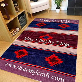 Shatranji (শতরঞ্জি) Floor Mat SC-3528