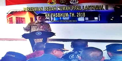 Wako Apresiasi Bedah Rumah Purnawirawan TNI AL