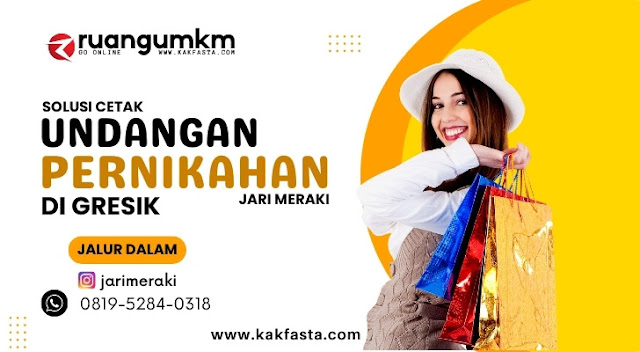 Undangan Pernikahan Gresik, Jari Meraki WA. 0819-5284-0318 Jalur Dalam