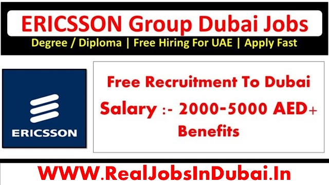 Ericsson Dubai  New Job Vacancies 2023