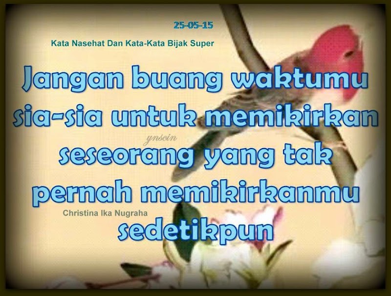 59+ Terpopuler Kata Bijak Nasehat, Kata Bijak