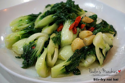 Stir fry nai bai - Shi Zi Wei Seafood (食之味海鲜）at Food Loft at Block 431 Clementi - Paulin's Munchies