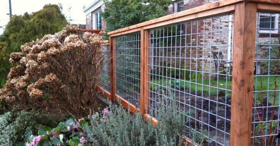 Fence Designs Wood and Wire - AyanaHouse