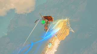 flying above the Light Dragon with a Gleeok glider