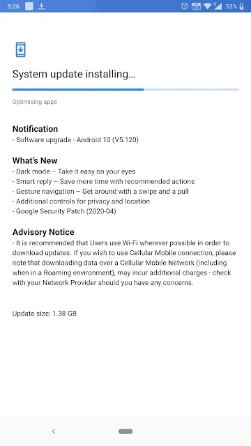 Nokia 8 Sirocco receiving Android 10 update along with April 2020 Android Security Patch