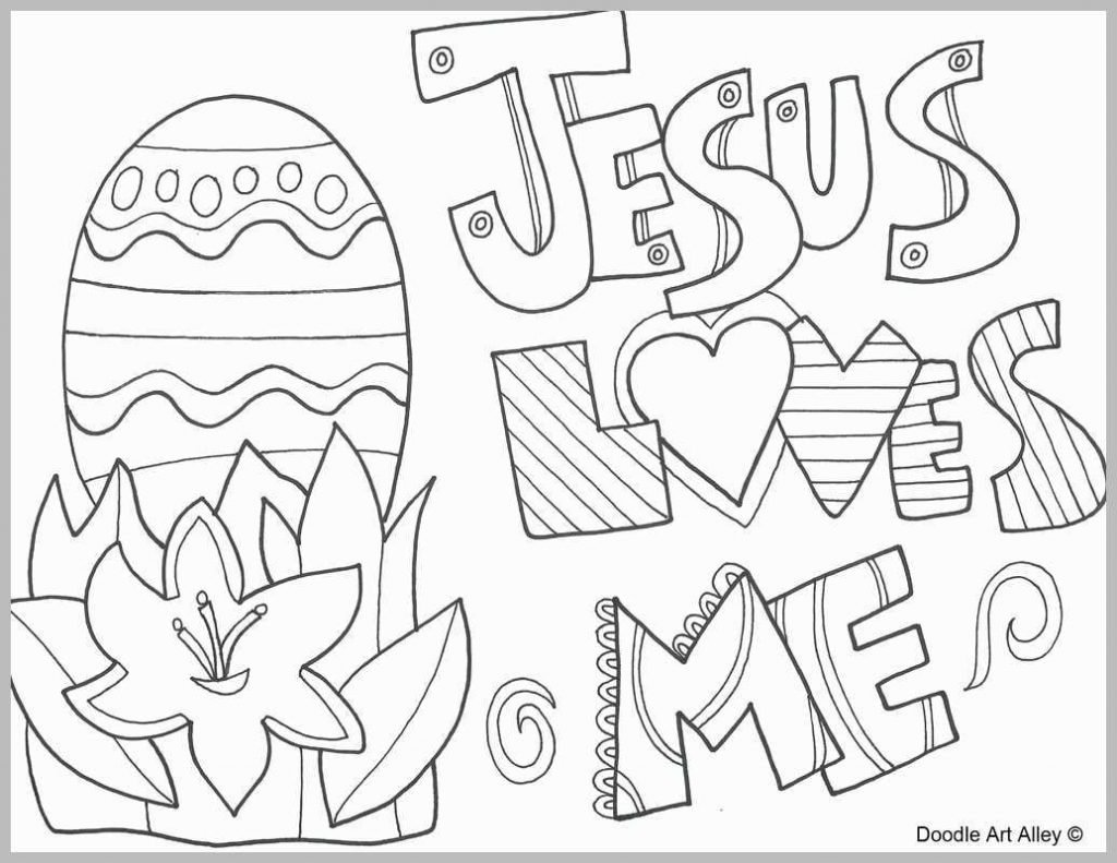 Easter Coloring Pages Christian To